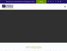Tablet Screenshot of foundationforfinancialplanning.org